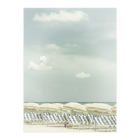 Vintage beach scene  (Print Only)