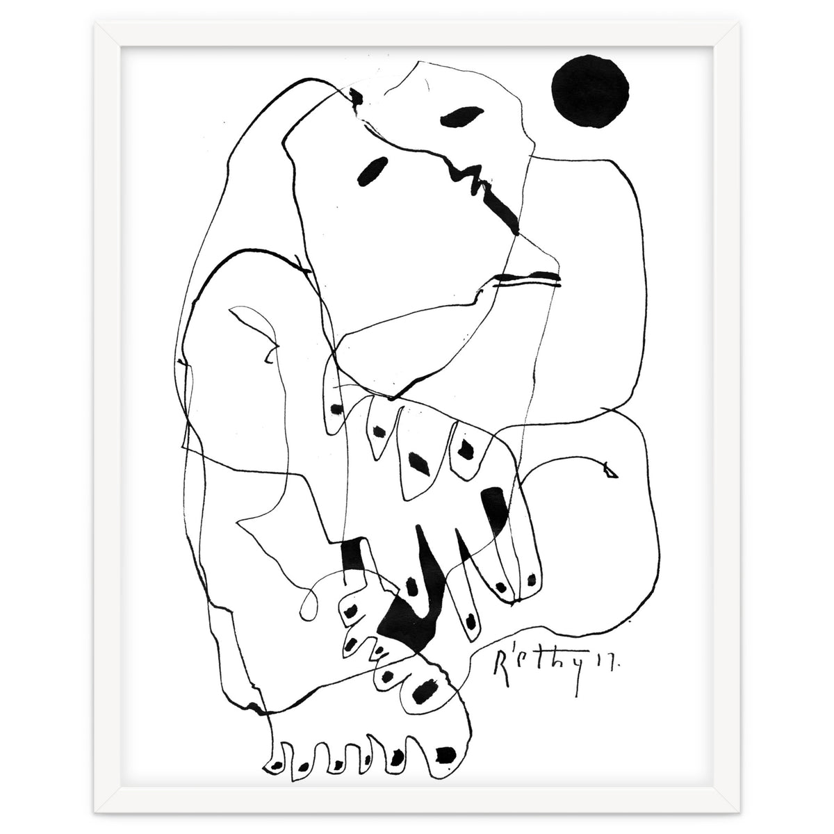 Purification of the Soul - b&w