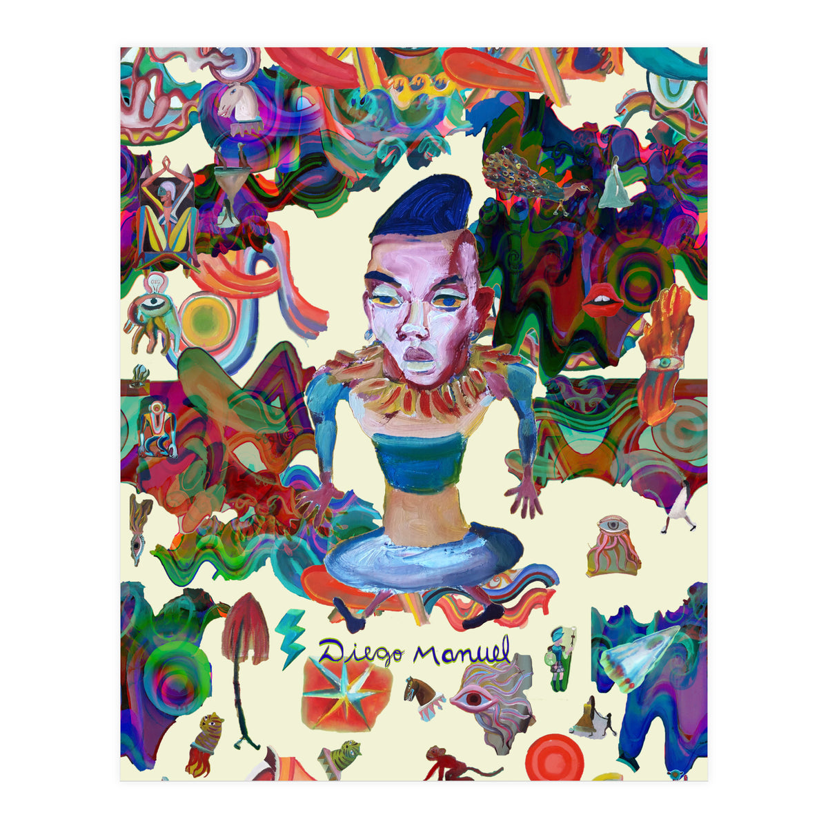 Graffitis 2021 Tapiz 54 B (Print Only)