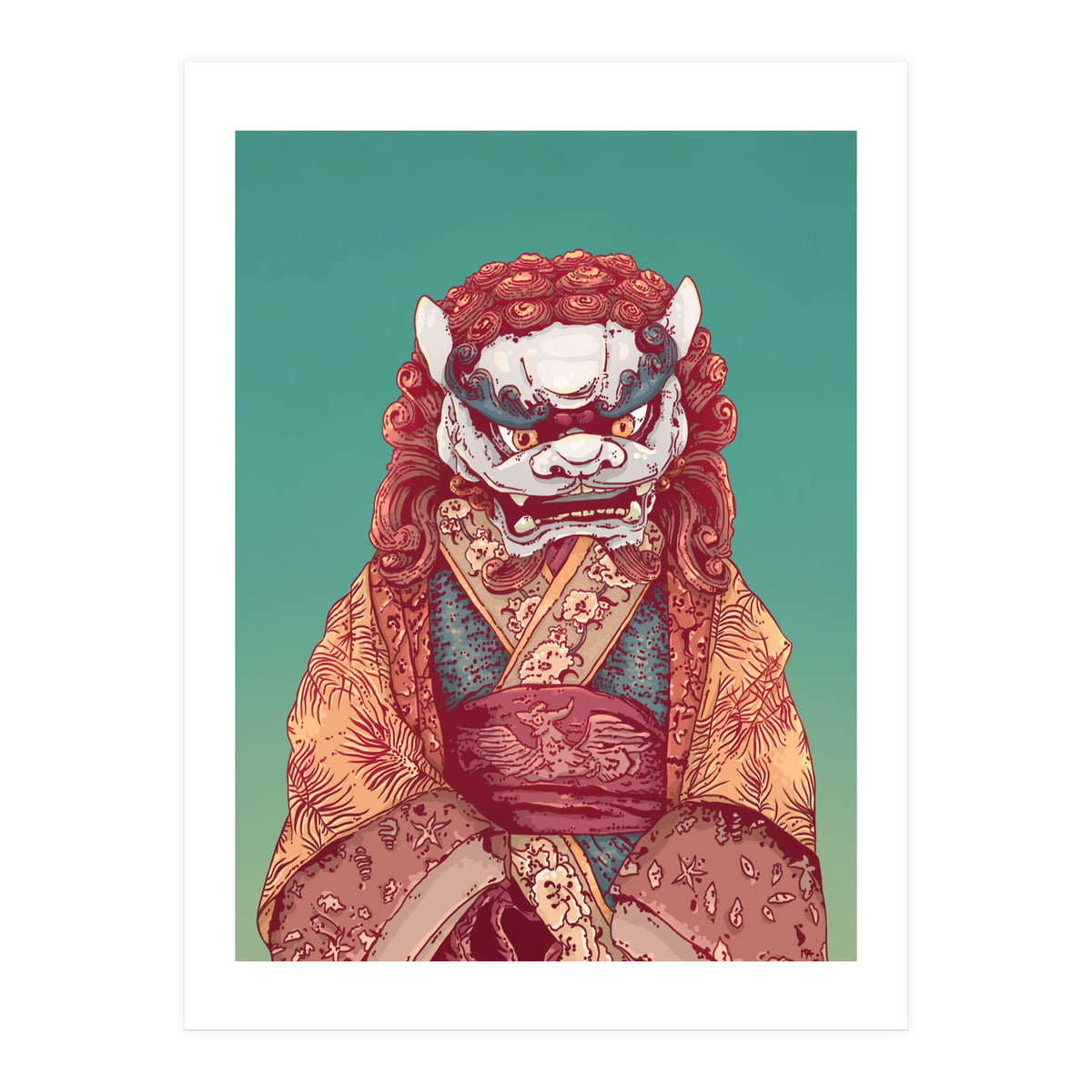 Imperial Guardian Lady (Print Only)