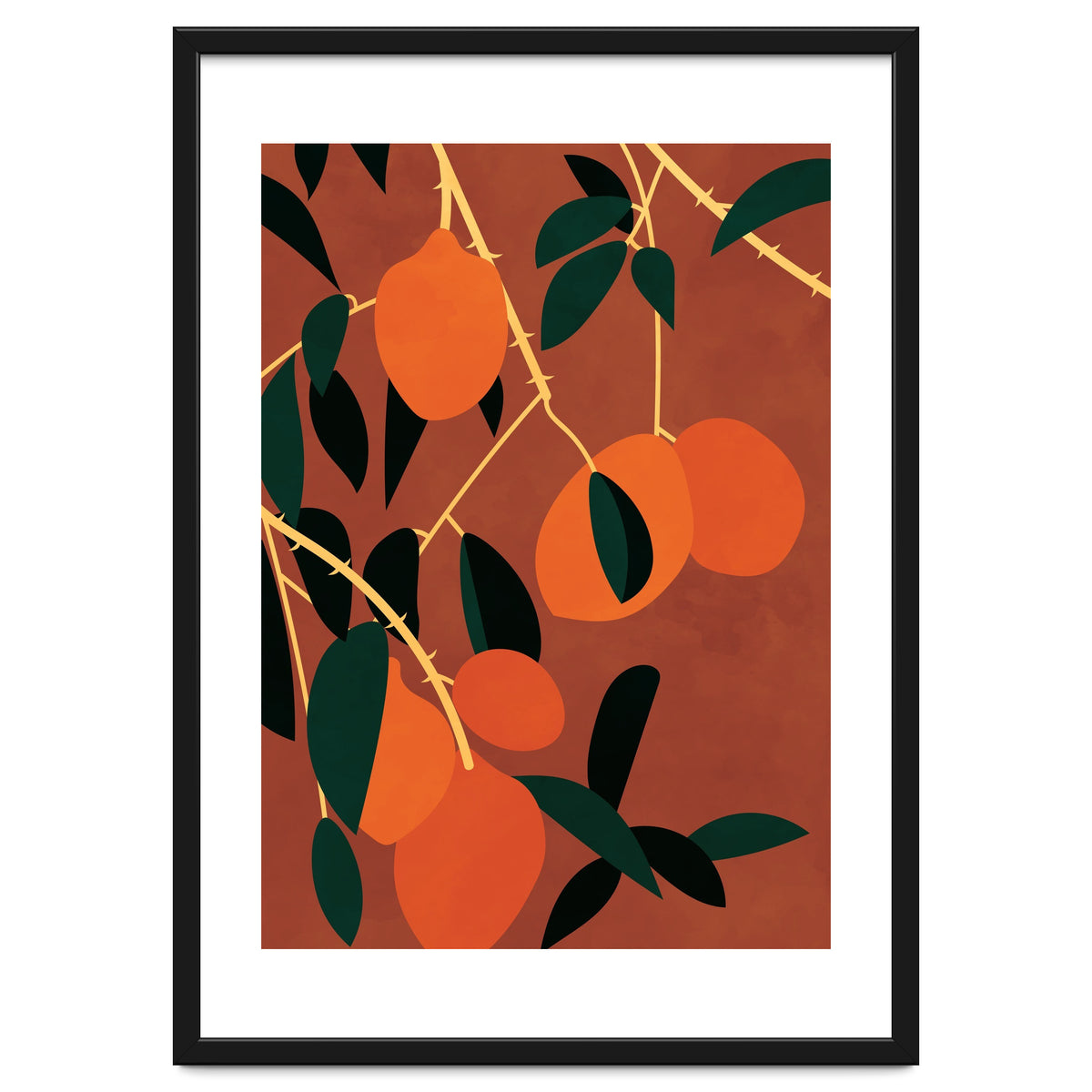 Terracotta Boho Lemon Tree