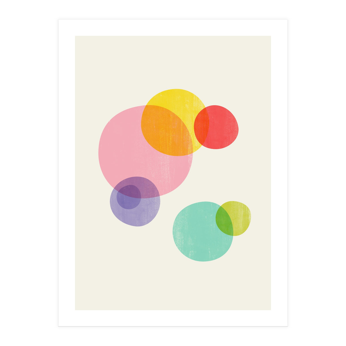 Rainbow Bubbles (Print Only)