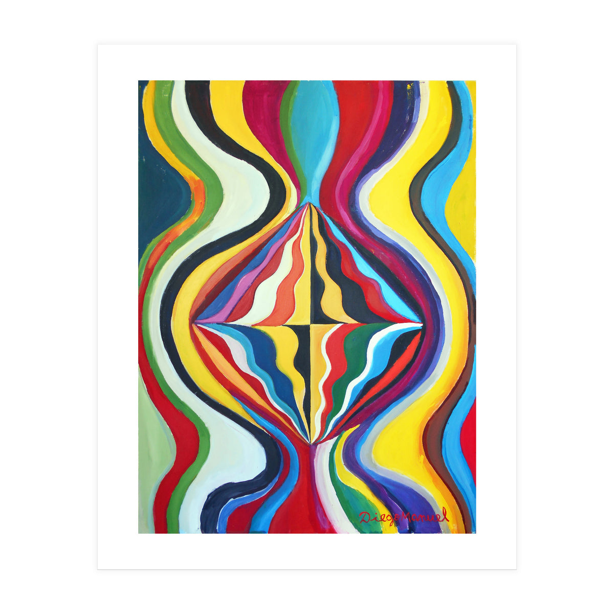 Graffiti Con Rombo 2 (Print Only)