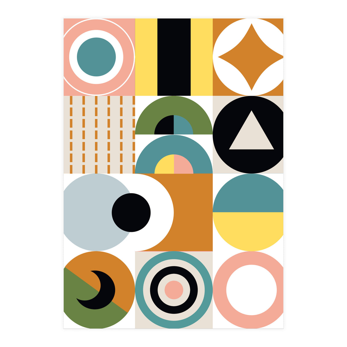 Mescolanza - Rebelion of Geometrica  (Print Only)