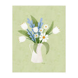 Green Spring Vase (Print Only) thumbnail