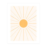 SUN IN LINE - GOLD (Print Only) thumbnail