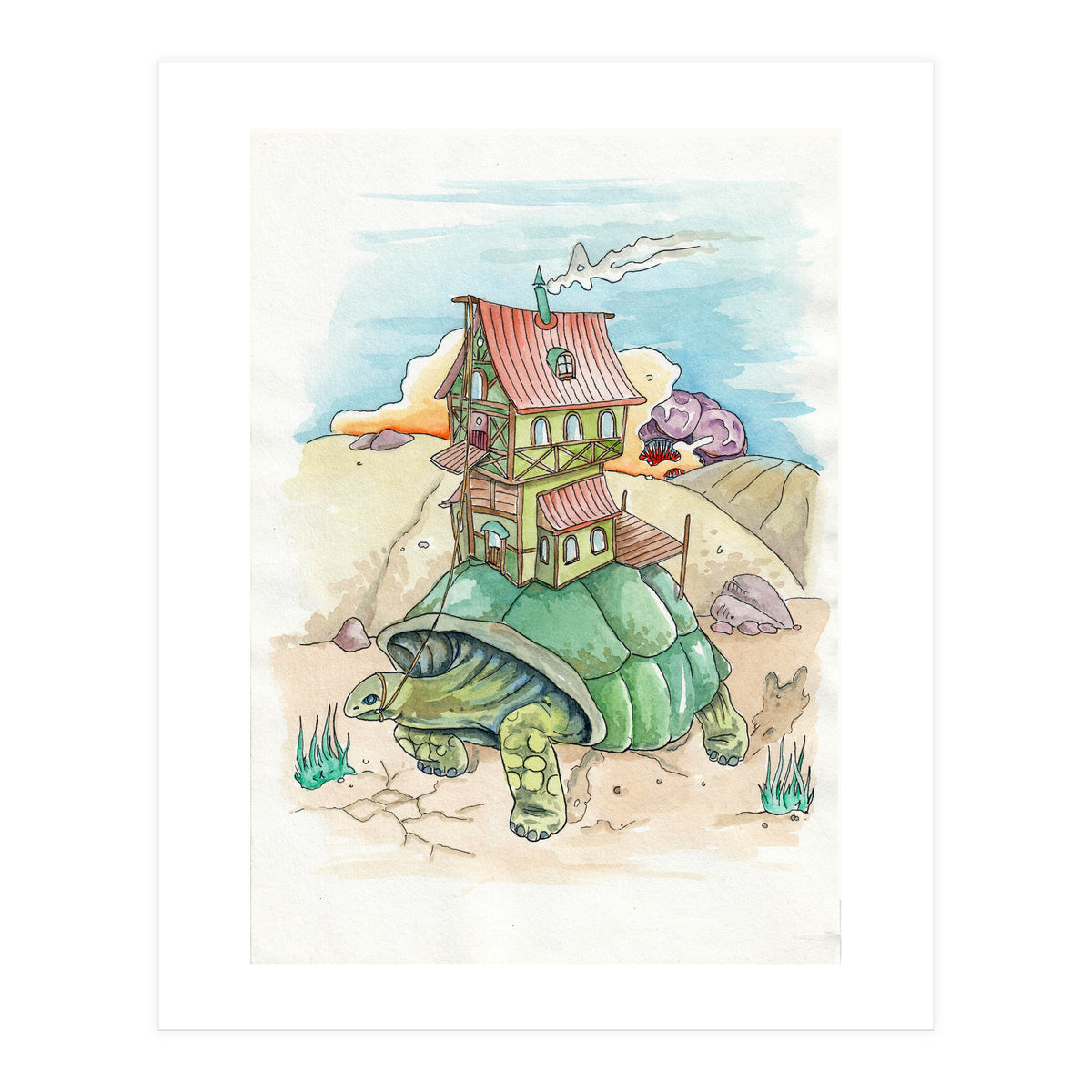 Slow traveling (Print Only)