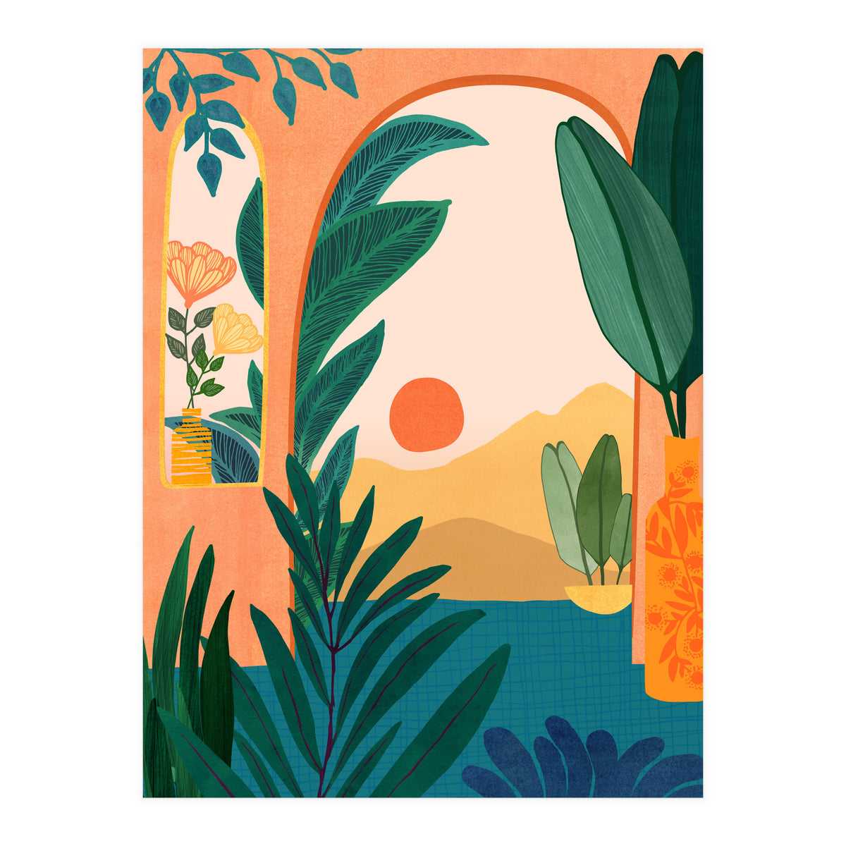 Desert Oasis (Print Only)