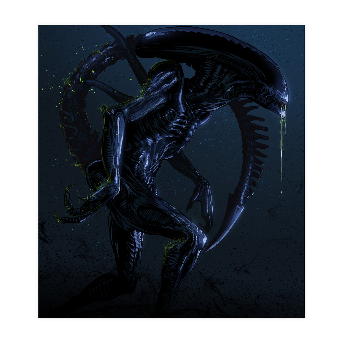 Alien Xenomorph (Print Only)