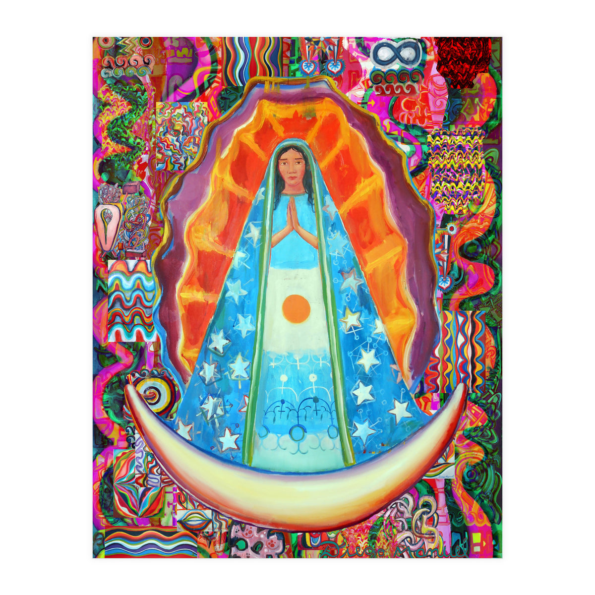 New Graffiti2022 Virgen De Lujan (Print Only)