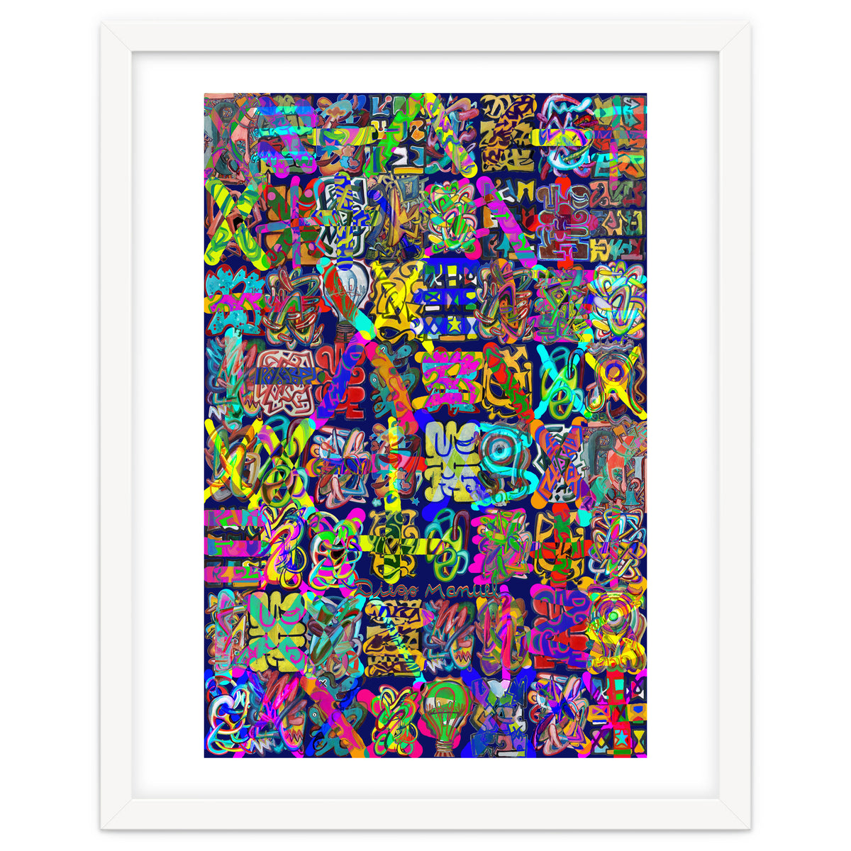 Graffitis 2021 Tapiz 108