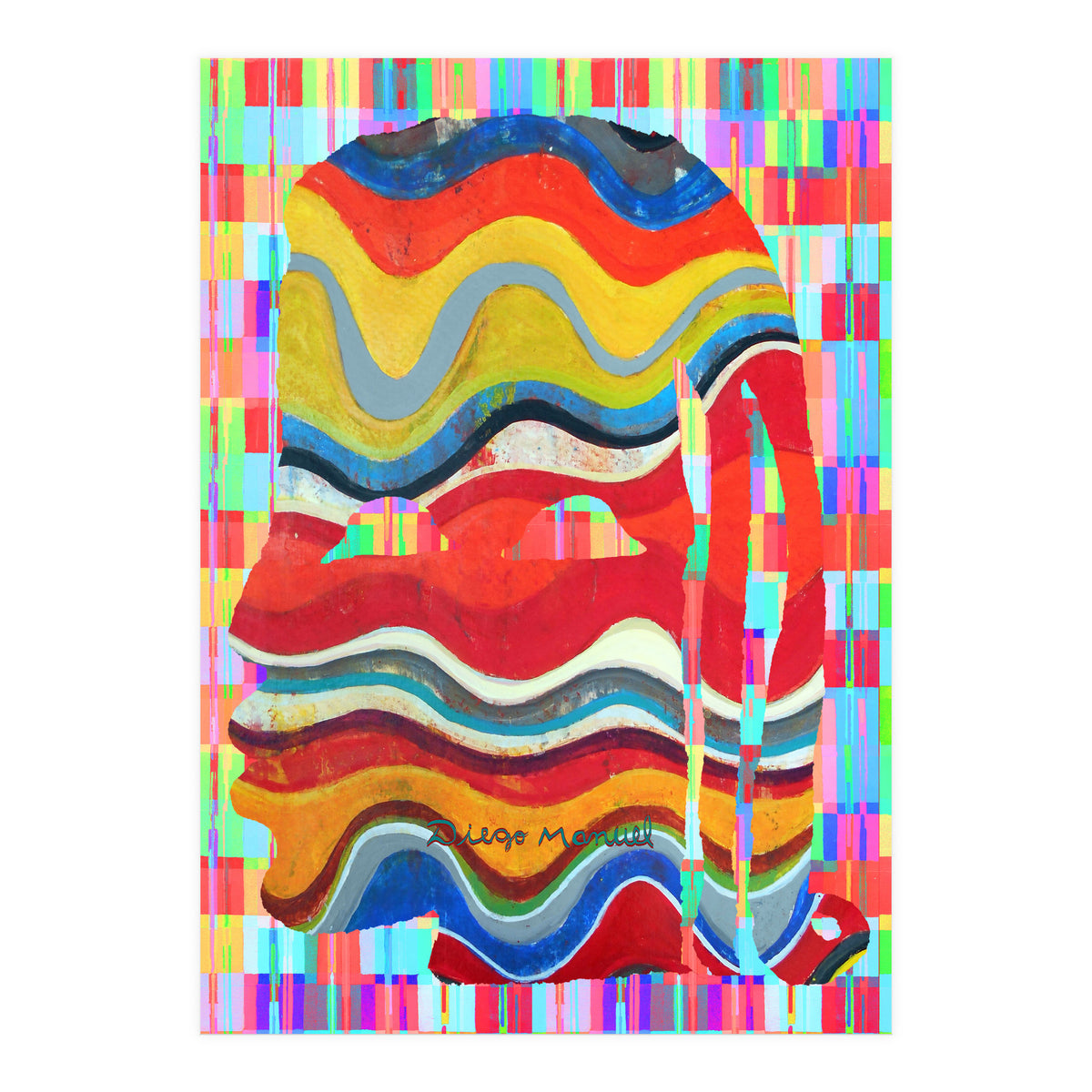 Abstracto Pop Nuevo B Nuevo 11 (Print Only)