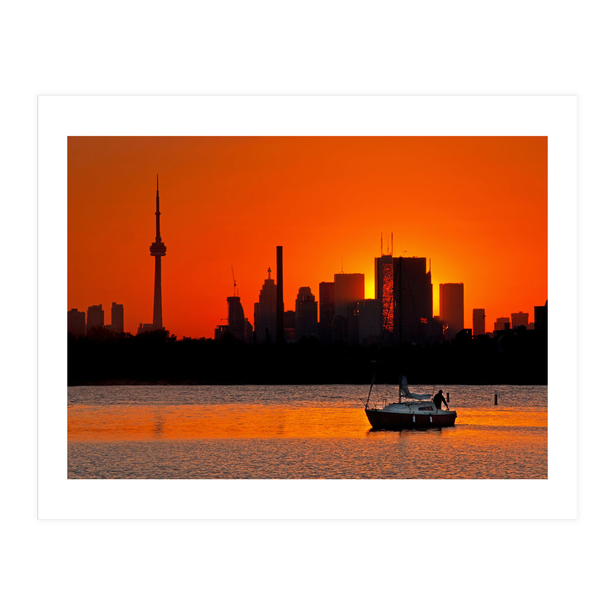 Sunset Sail (Print Only)