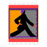 WOMAN WEARING BLACK TAKING A STROLL (Print Only) thumbnail