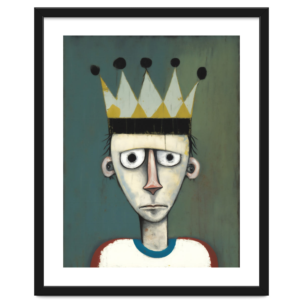 Footballer In A Crown