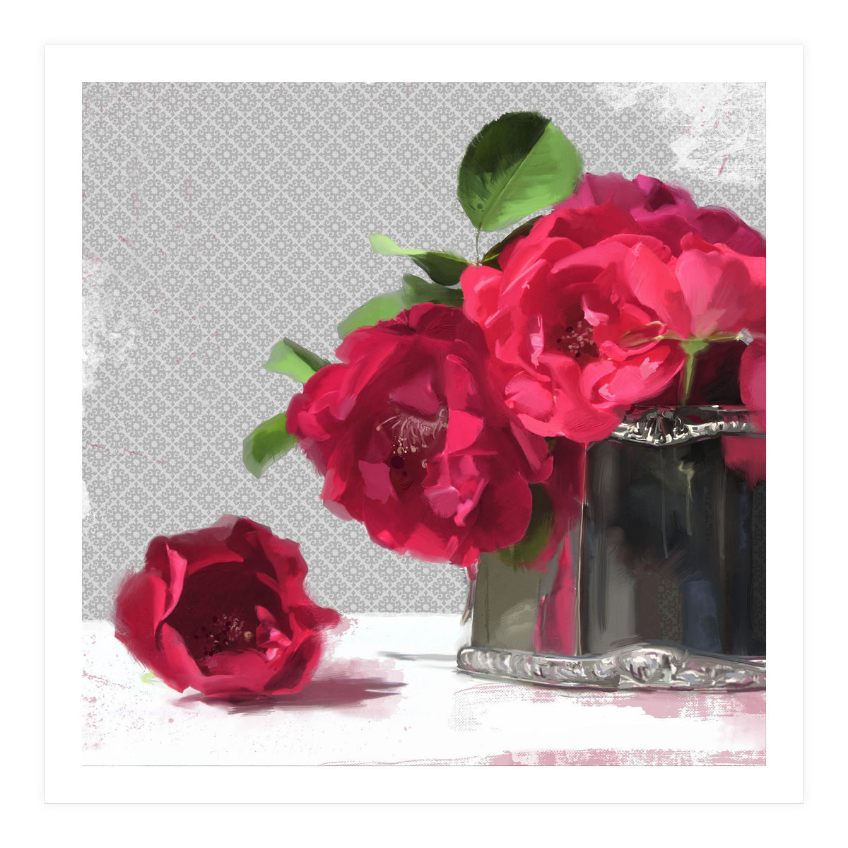 Elegant florals (Print Only)