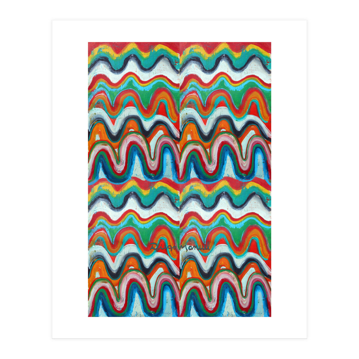 Pop Abstract A 11 (Print Only)