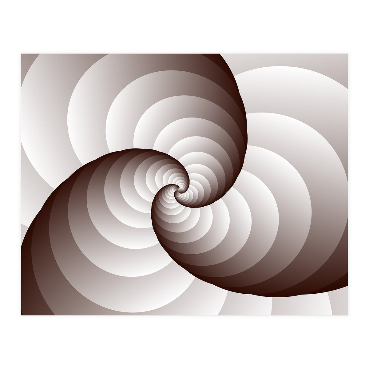 Spiral Pattern Art (Print Only)