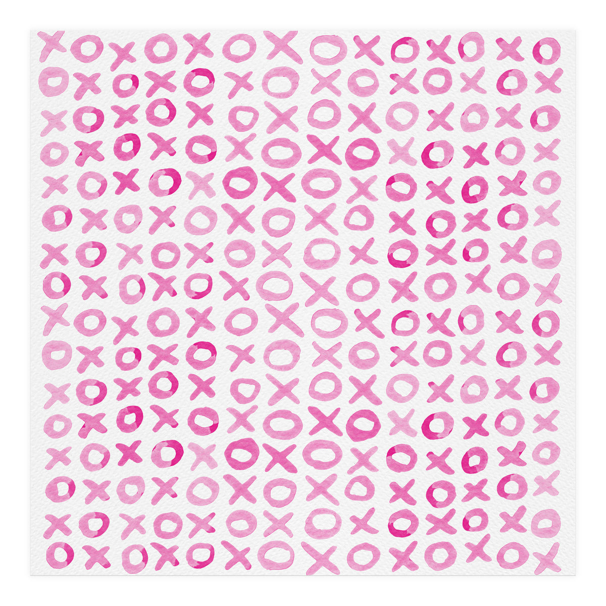 Valentines Day Xoxo - Pink (Print Only)