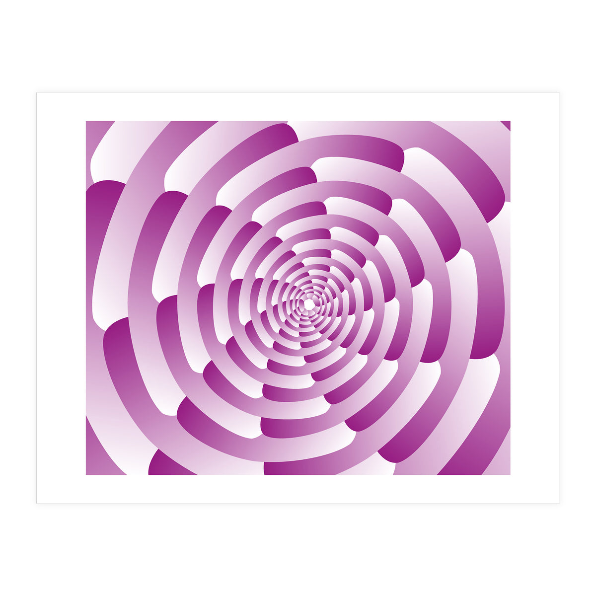 Abstract Pink Spiral (Print Only)