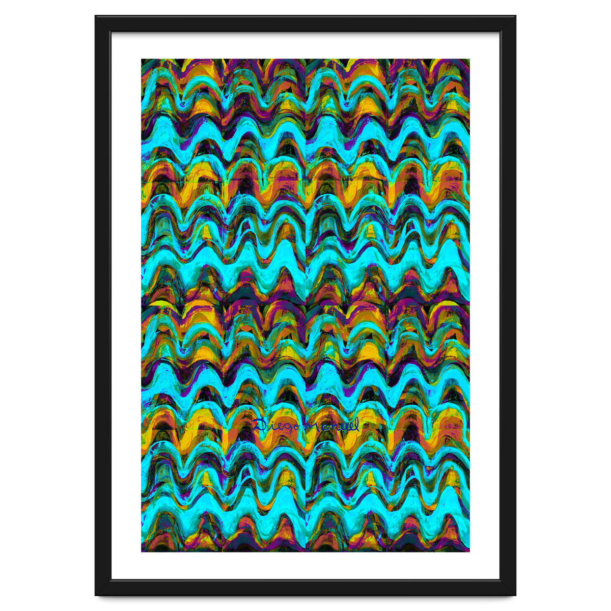 Pop abstract color full