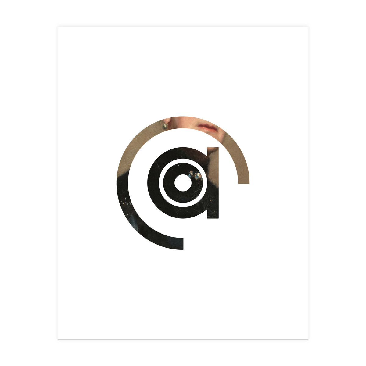 Letter / punctuation mark @ - (Impress) (Print Only)