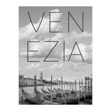 VENICE Grand Canal and St Mark's Campanile | Text & Skyline (Print Only) thumbnail