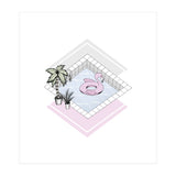 Flamingo's Paradise (Print Only) thumbnail