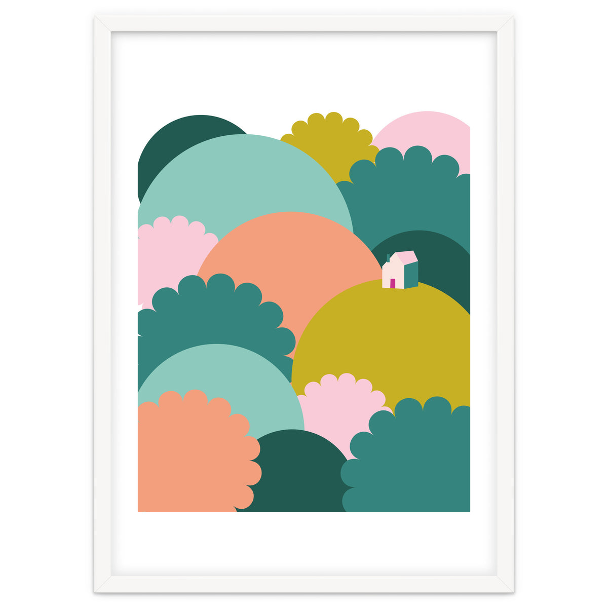 Mediterranean Landscape Colour1 Rgb