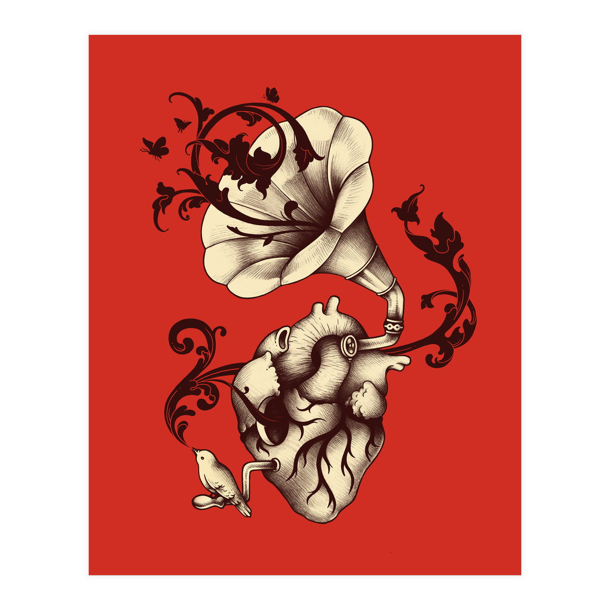 Listen To Your Heart (Print Only)