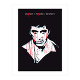 Tony Montana Scarface movie poster (Print Only) thumbnail