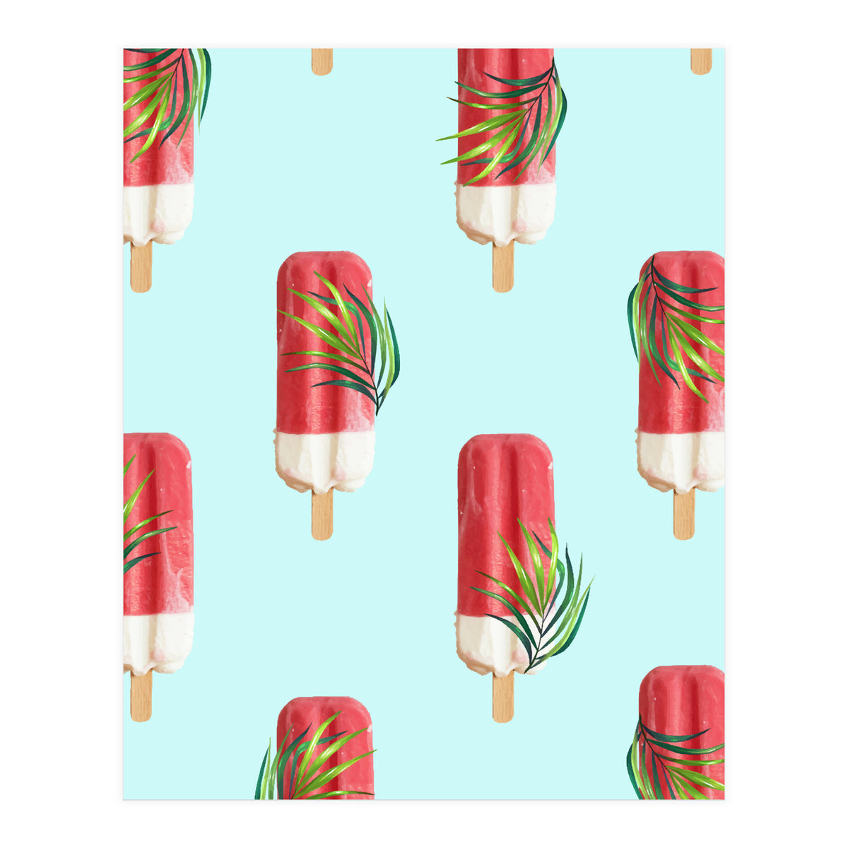 Tropical Popsicles (Print Only)