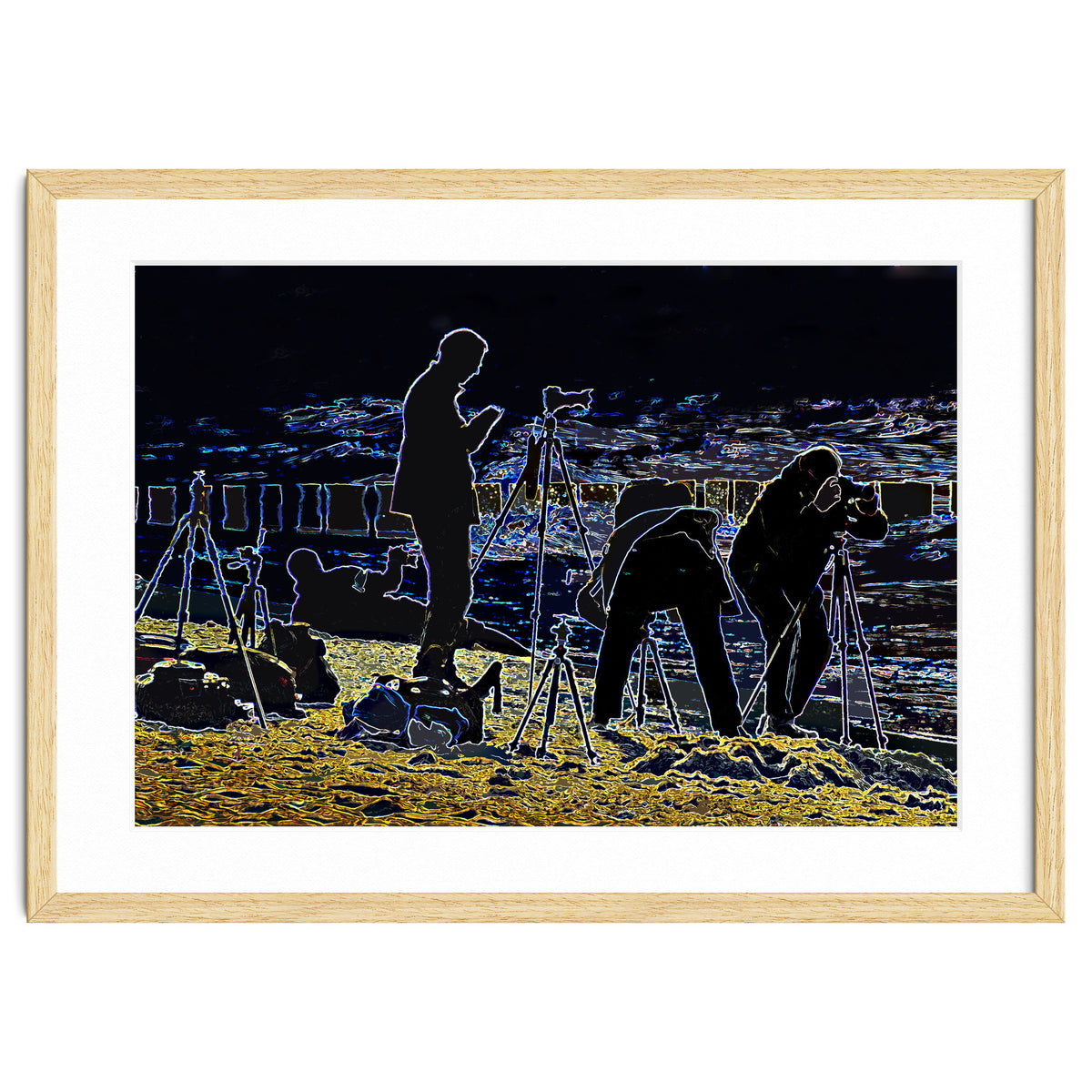 Photographers at the beach