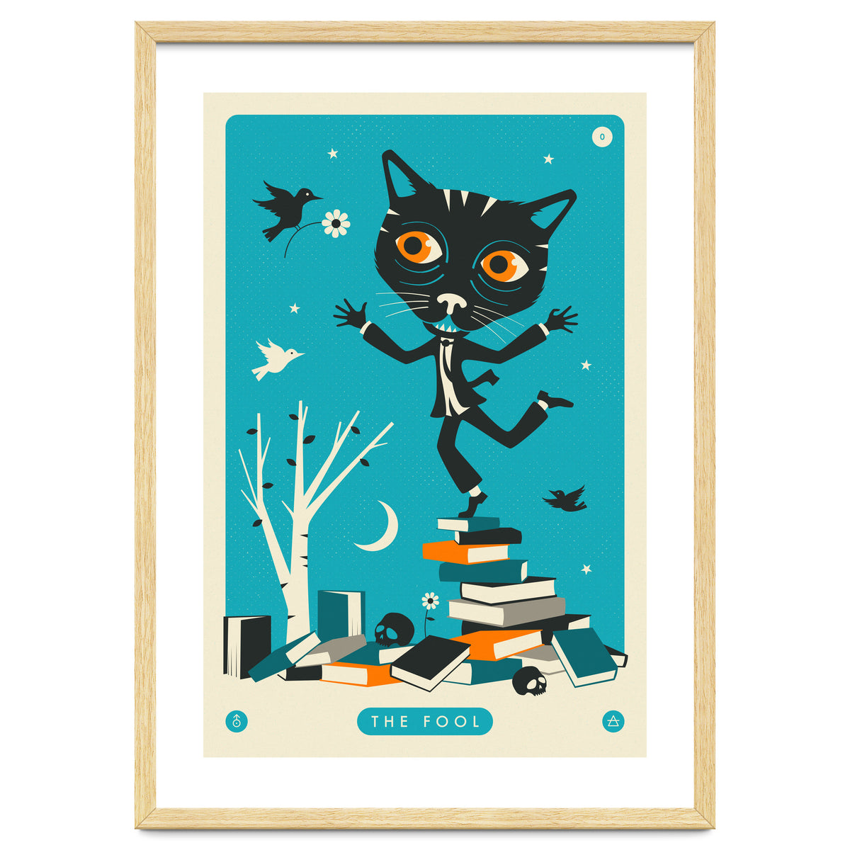 TAROT CARD CAT: THE FOOL