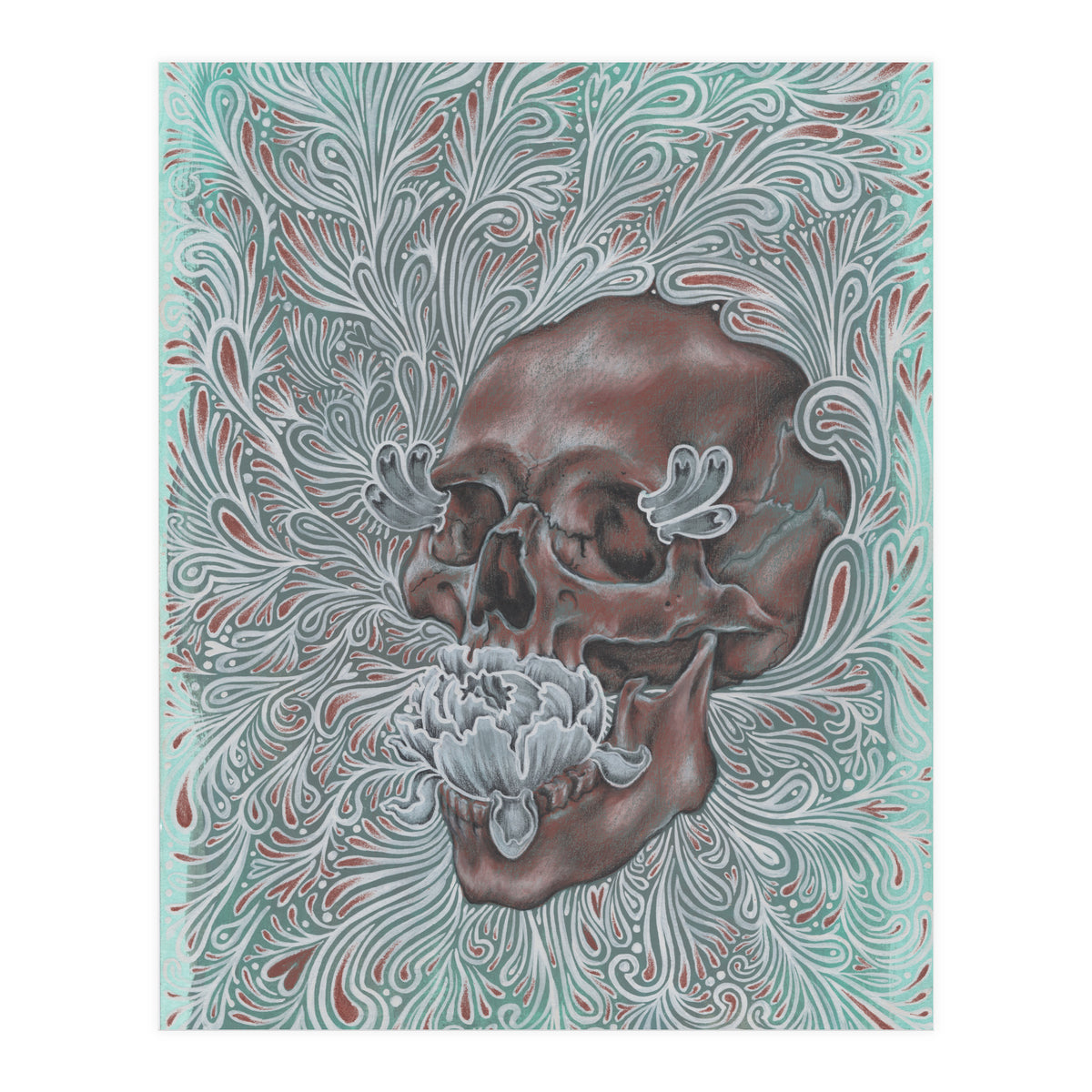 Faded Copper Peony (Print Only)