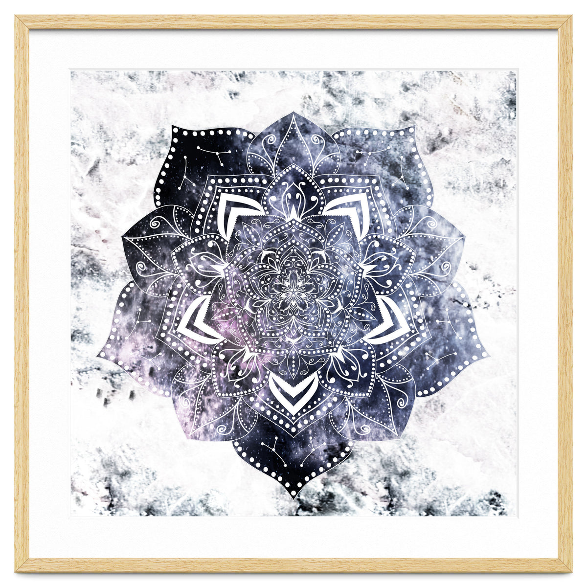 Cancer Constellation Mandala