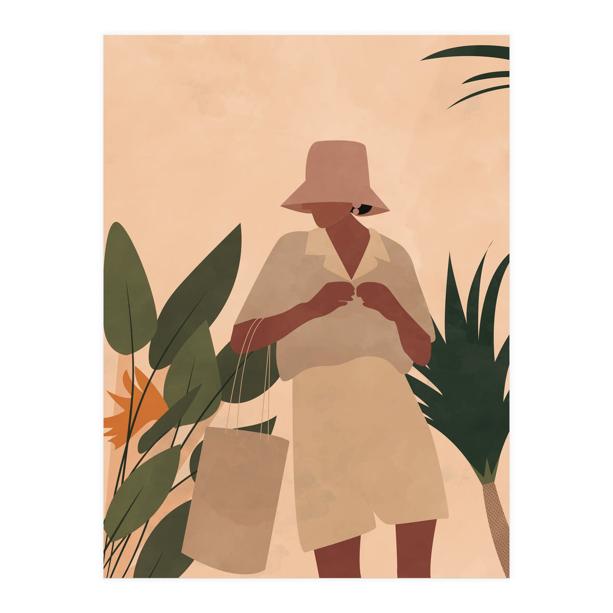 Tropical Woman (Print Only)