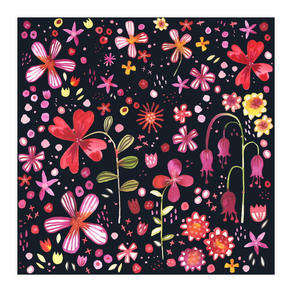 Overgrown Garden Dark (Print Only)