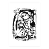 The Scholar - b&w (Print Only) thumbnail