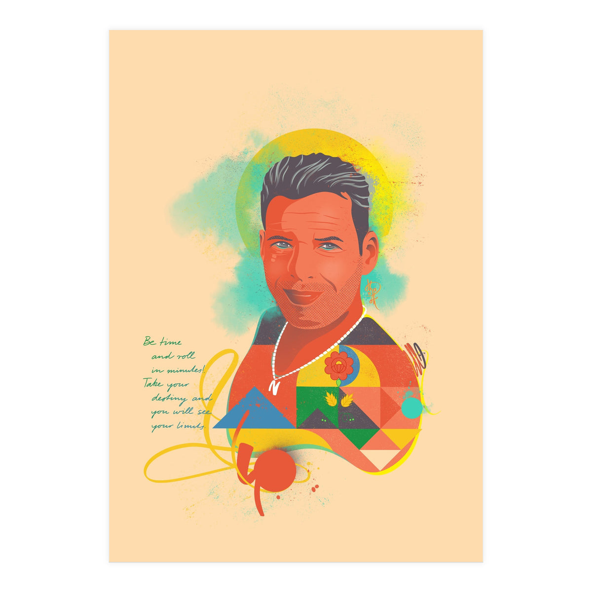 Stubbled Look (Print Only)