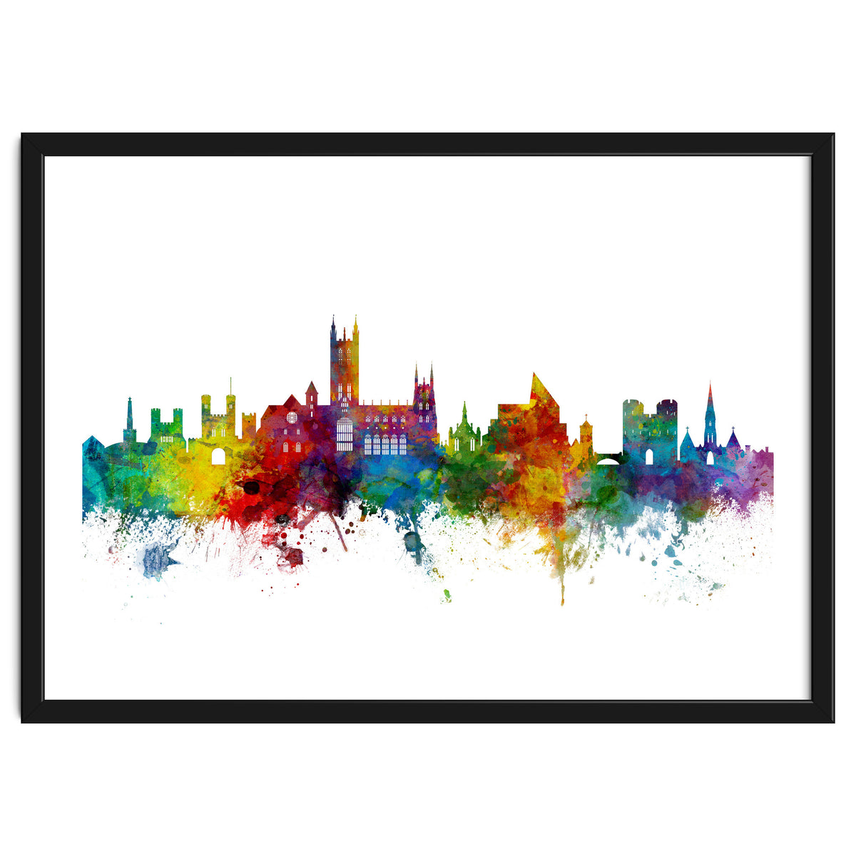 Canterbury England Skyline