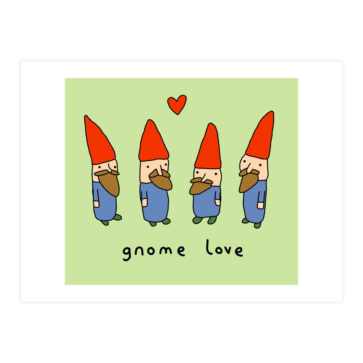 Gnome Love (Print Only)