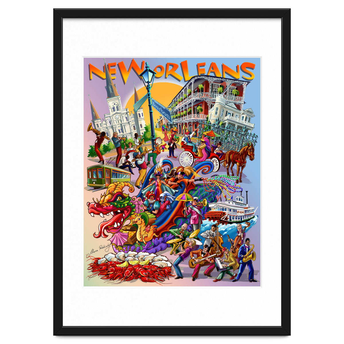 New Orleans Illustration