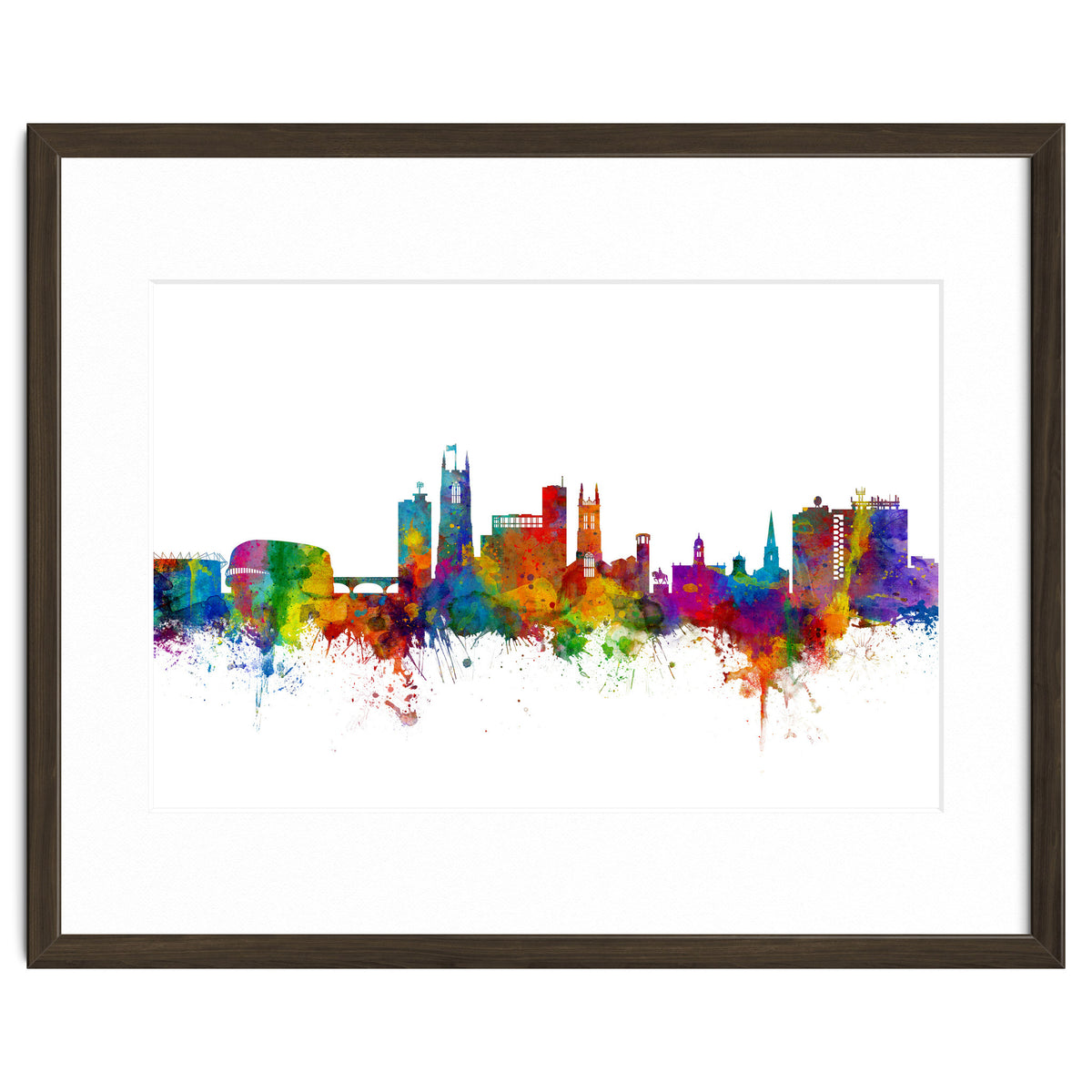 Derby England Skyline