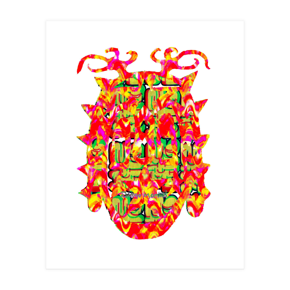 Graffiti Digital 6 (Print Only)