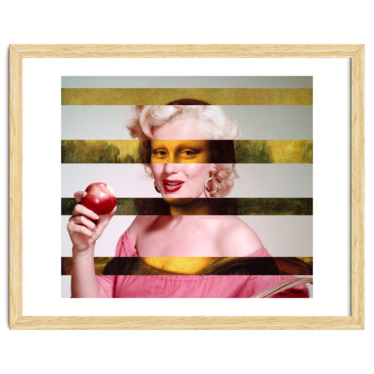 Leonardo Da Vinci's "Mona Lisa" & Marylin Monroe