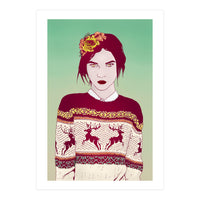 Sweater Weather Lady (Print Only)