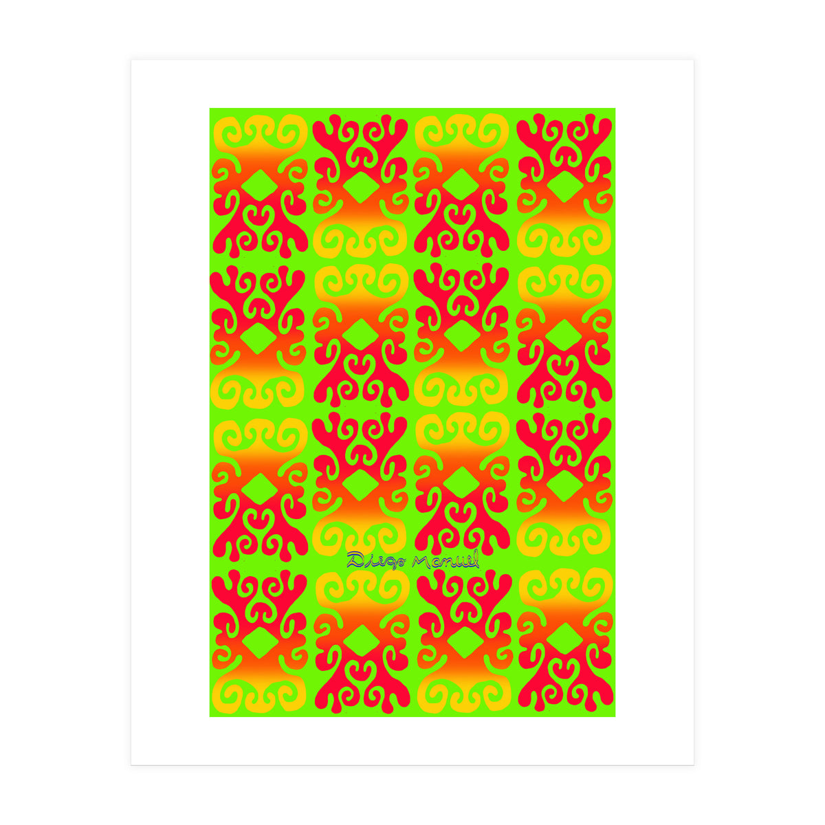 Tapiz Perfiles 2023 6 (Print Only)