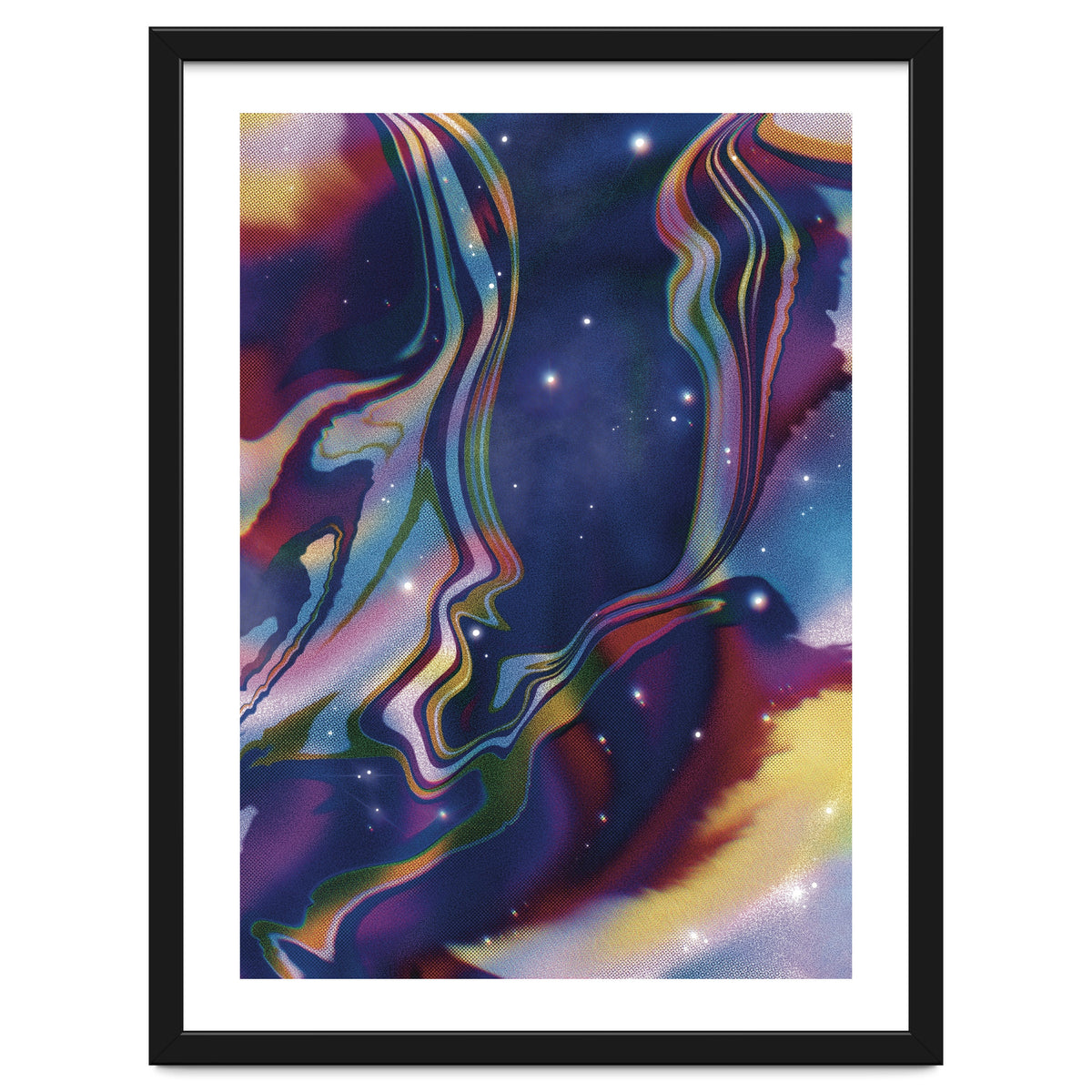 Abstract Space Star Sky Nebula