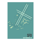 San Francisco Airport Layout (Print Only) thumbnail